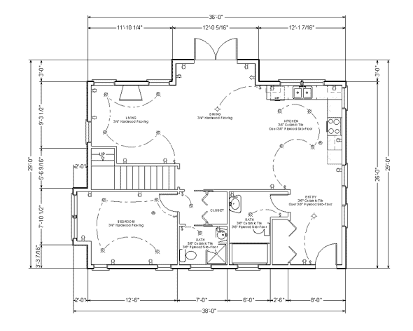 Draw Floor Plan Step 9